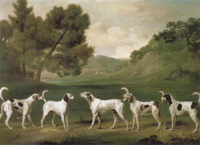 George Stubbs Some Dogs oil painting picture